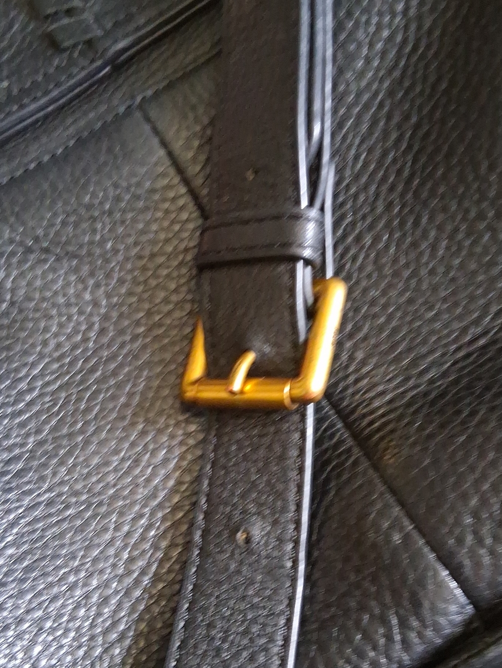 Hobo Pebbled Leather Crossbody Bag w/ Tassel - Picture 12 of 16